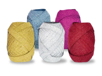 Stuha viazacia glitter 20mx1cm Jumbo mix farieb 5660236