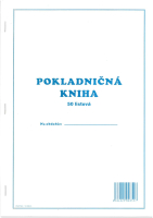 100355   POKLADNI�N� KNIHA NE��SLOVAN� 50 list.