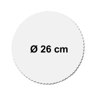 TORTOV PODLOKA BIELA KRUH 26cm   924.26  / 100