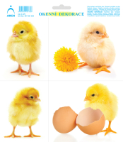 OKENN FLIA VEKONON KURIATKA DELEN 20x23   576
