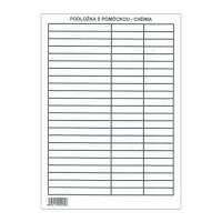 PODLOKA A5 PLASTOV LINAJKA - FYZIKA