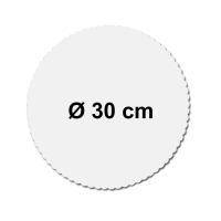TORTOV PODLOKA BIELA KRUH 30cm   924.30 / 100