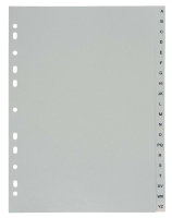 ROZRAOVA PLASTOV FORMT A4 A - Z SIV   80018000