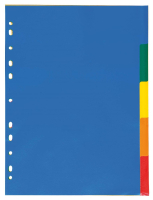 ROZRAOVA PLASTOV FORMT A4 1 - 5 FAREBN     80019000