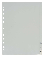 ROZRAOVA PLASTOV FORMT A4  1 - 12 SIV  80015000