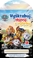 Vykrabovacie vymaovnky Paw Patrol