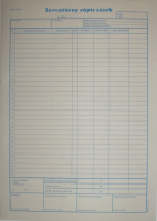 10341    INVENTRNY SPIS ZSOB A4 BLOK 50 list.