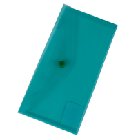 Obal na patent, DL, 220x110x0,18, PP, DONAU, zelen