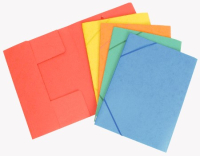 Doska s gumikou, 15 mm, kartn, A4, ESSELTE ''Economy'', ierna