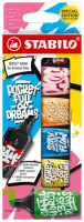 Zvrazova, sada, 2-5 mm, STABILO, ''Boss Mini Snooze One'', 6 rznych farieb