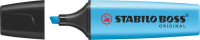 Zv�raz�ova�, 2-5 mm, STABILO ''BOSS original'', modr�